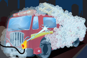 索菲亚清洗消防车,索菲亚清洗消防车小游戏,3