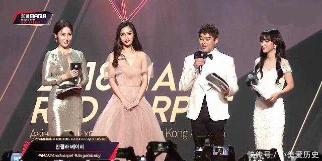 Angelababy出席韩国MAMA颁奖礼惊艳全场网
