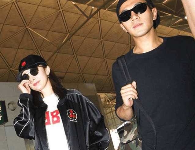 刘恺威杨幂在机场吵架,大幂幂抹泪心酸离场,小