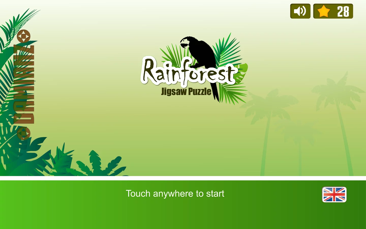 Rainforest Animals Puzzle截图1