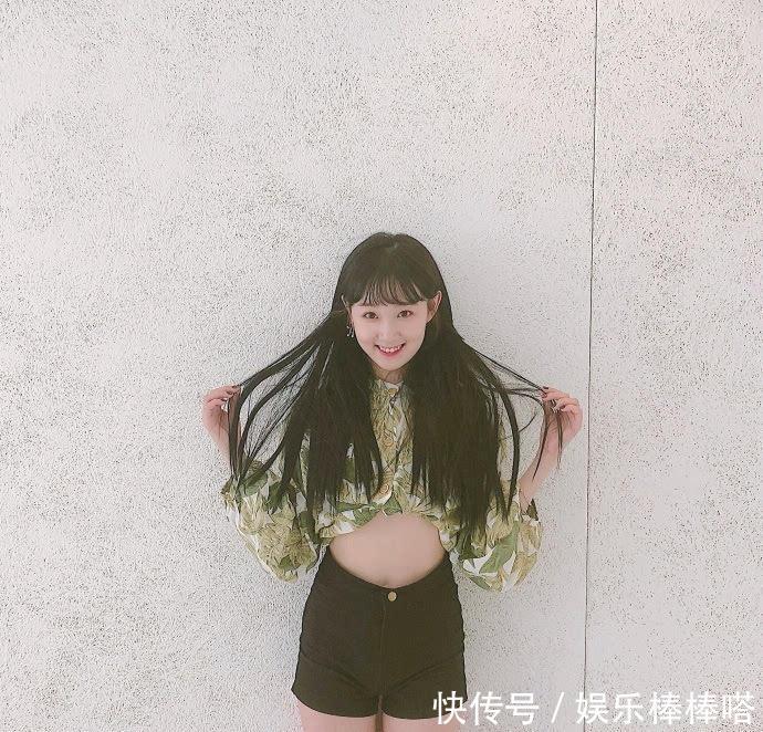 豆子李子璇留长发很惊艳!穿短裤跳舞显腿长,眼