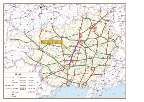 "柳南第二高速"建设迈出重要一步