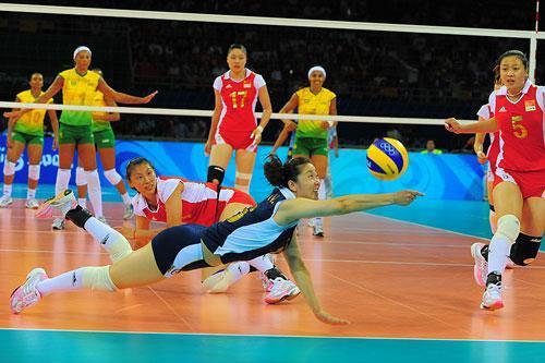 排球不同轮次发球如何正确站位