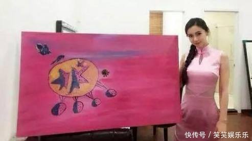 会画画的4位女星,张馨予专业,杨幂也不错,baby