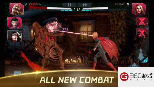 DC漫画群星再掀乱斗风暴 《不义联盟2》手游版测试