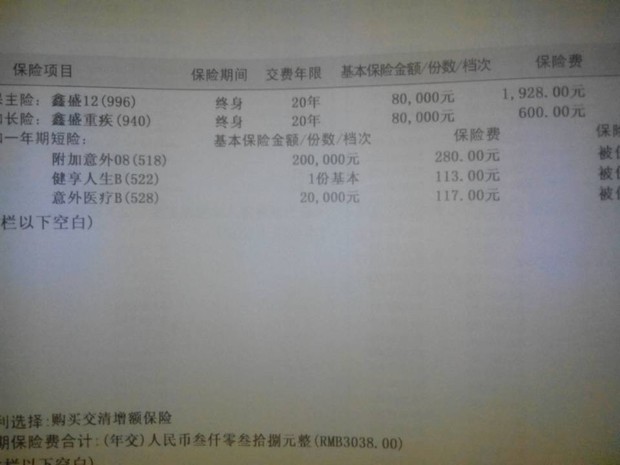 平安鑫盛12详细介绍