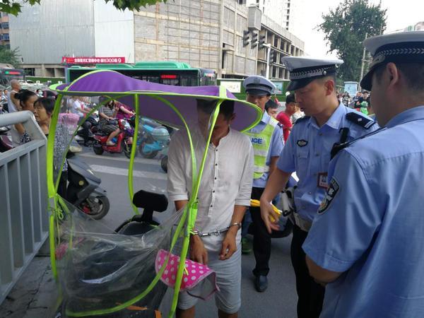 男子自以为越危险的地方越安全 被郑州警方追