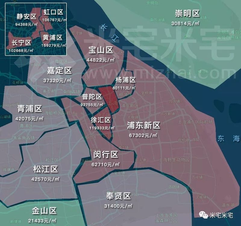 全国重点城市房价地图出炉 青岛均价20710元\/㎡