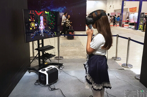 雪豹VR参展动漫北京带来了最具沉浸感的VR游戏