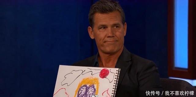 复联3演员画自己角色,灭霸有点调皮,冬兵画的