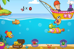 光头强欢快钓鱼,光头强欢快钓鱼小游戏,360小