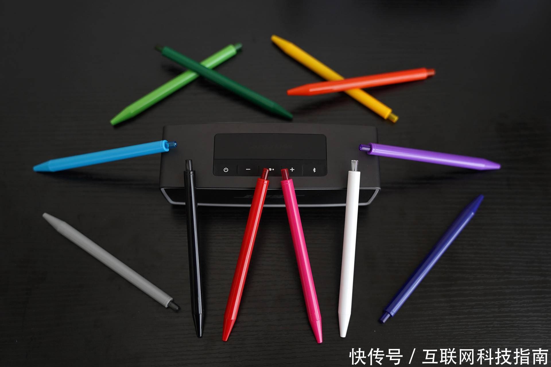 给生活一些多彩,12种颜色Radical 瑞士中性笔
