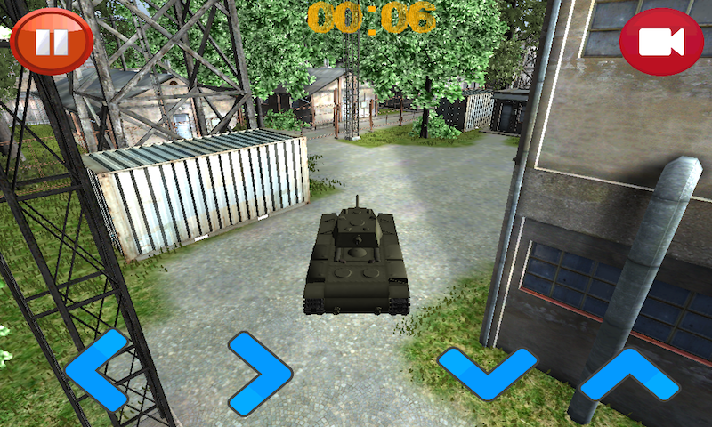 Tank Driving Free截图5