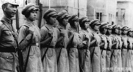 抗日战争时期,国军有没有女兵作战?一组老照片