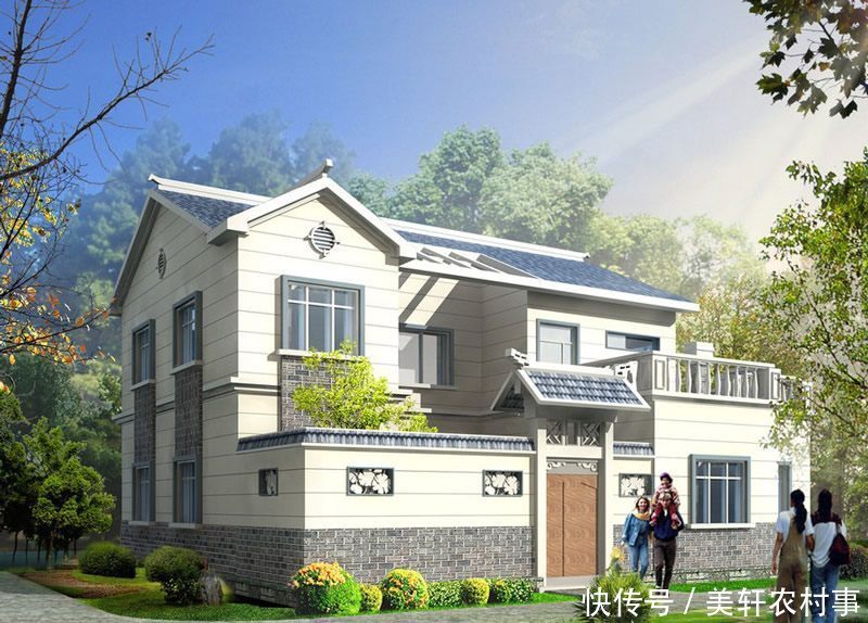 农村建房的屋面到底是选用平面好还是选用坡面好呢?这样做效果更