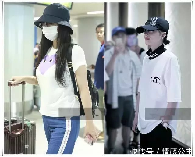 没有柳岩的胸围真别穿大T恤,像张韶涵这样穿成