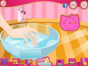 灰姑娘美甲,灰姑娘美甲小游戏,360小游戏-360