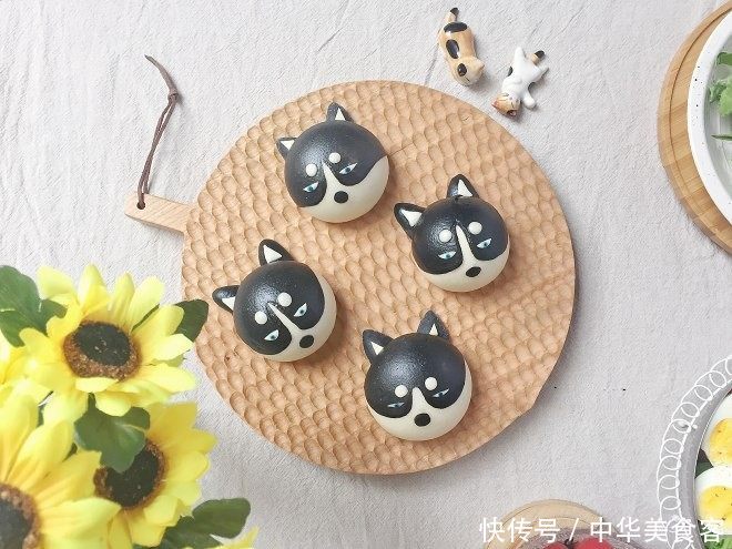 教你做小狗馒头,造型可爱有食欲,更有寓意:狗年