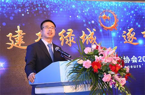 团市委书记王亚楠对协会提出了美好祝愿及展望 (共青团南宁市委供图)