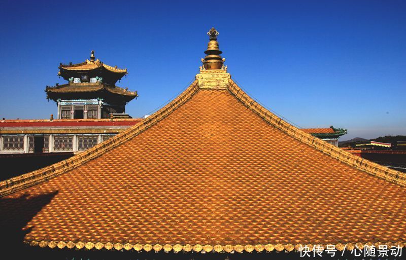 神秘的承德小布达拉宫金顶，黄金万两打造却惨遭日本人毒手