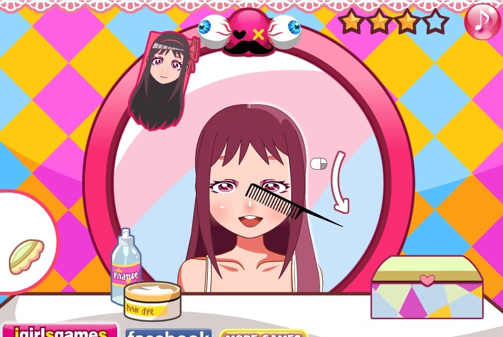 osplay动漫<em>发型屋</em>,Cosplay动漫<em>发型屋小游戏</em>,3