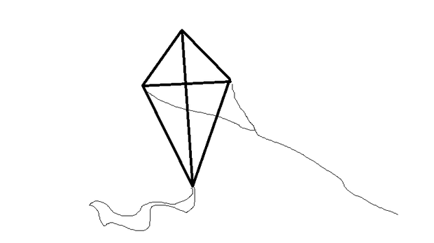 小风筝简笔画_小风筝简笔画分享展示