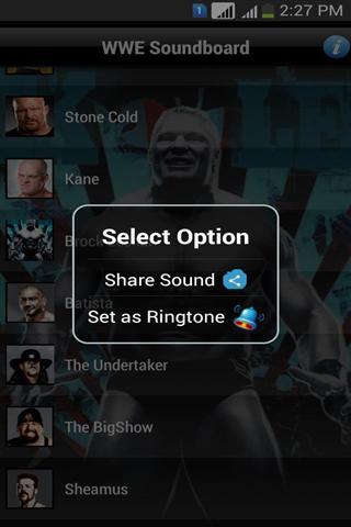 WWE铃声和音板截图4