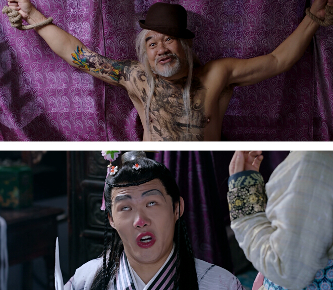 港星梁家仁自导自演《师公降魔》 靖哥蓉妹刀剑相向