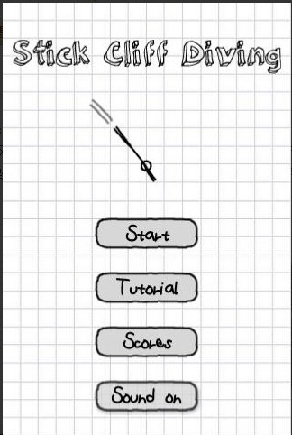 火柴人跳水 Stickman Cliff Diving截图1