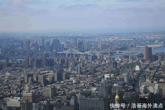 美国经济最发达的城市纽约和中国上海,差距真