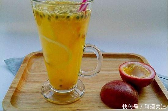 百香果泡水,晚上喝还是早上喝总有人搞错,喝了