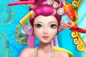 豪华<em>舞会发型</em>,豪华<em>舞会发型小游戏</em>,360小游戏