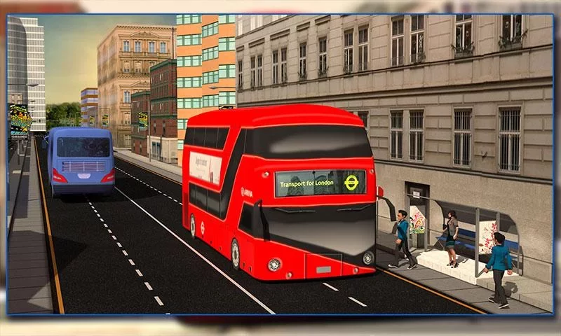 城市公交车司机3D模拟器截图12