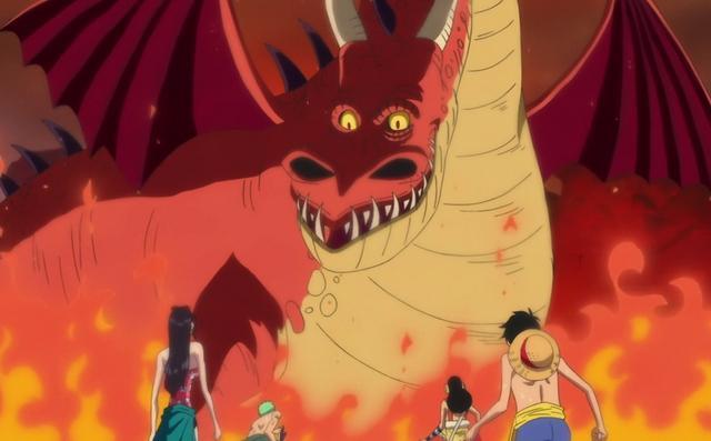 海贼王里的巨大怪物们!个个都堪称传说生物!