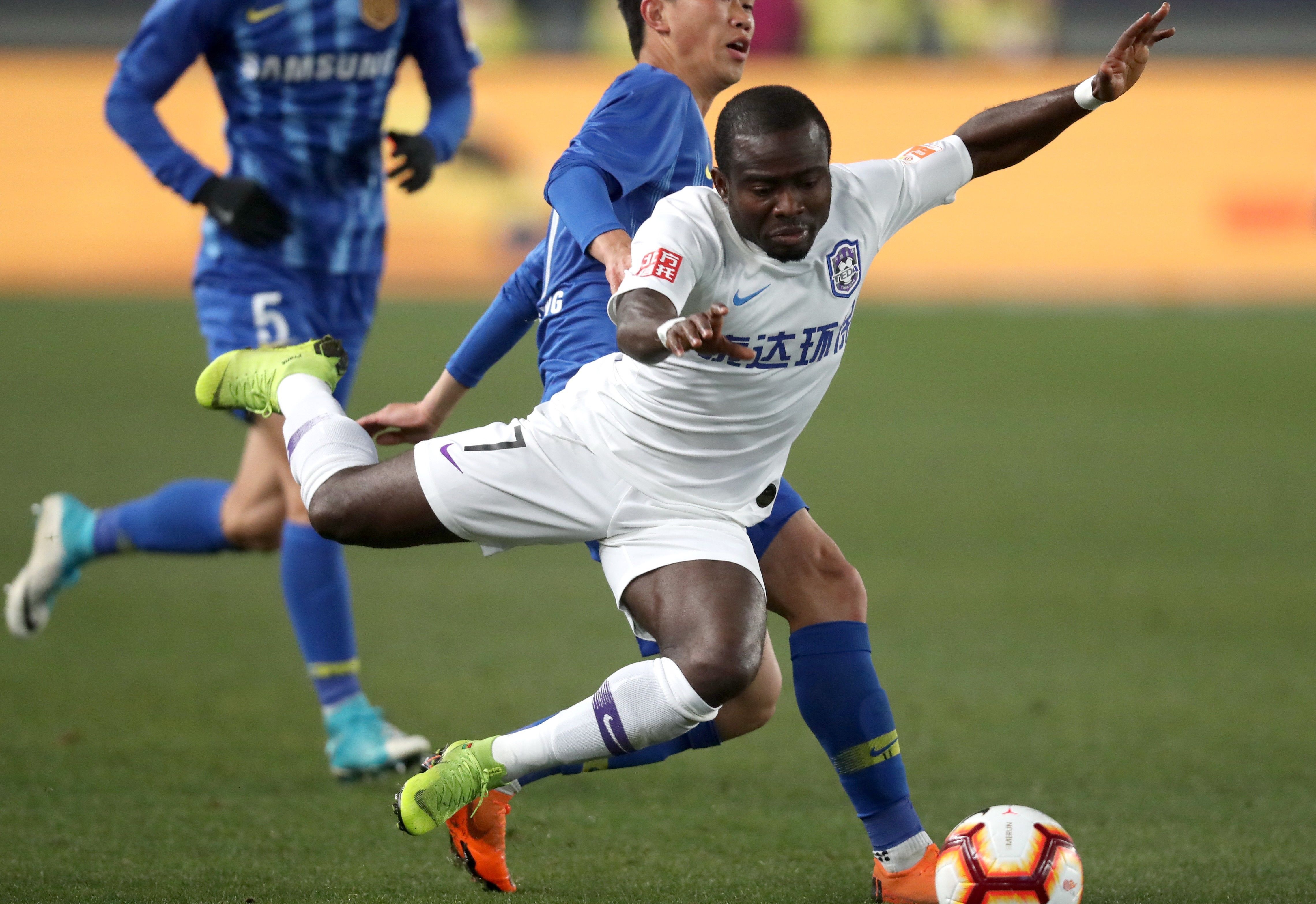 2019赛季中超联赛第一轮 苏宁3比2胜泰达