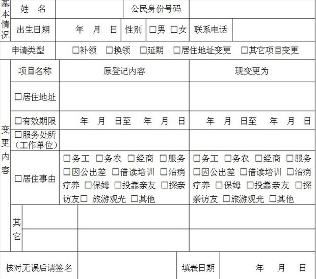 流动人口居住登记申报表怎么写_日记的格式怎么写图片(2)