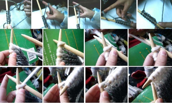 求围巾手臂<em>编织</em>法。(不要网页上的<em>视频</em>,看不懂