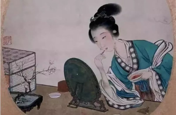 故宫口红上演宫斗戏,但你知道古代美人画唇有多认真吗?