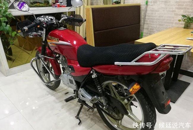 豪爵铃木钻豹125,5800提车,车主提速一般,震动