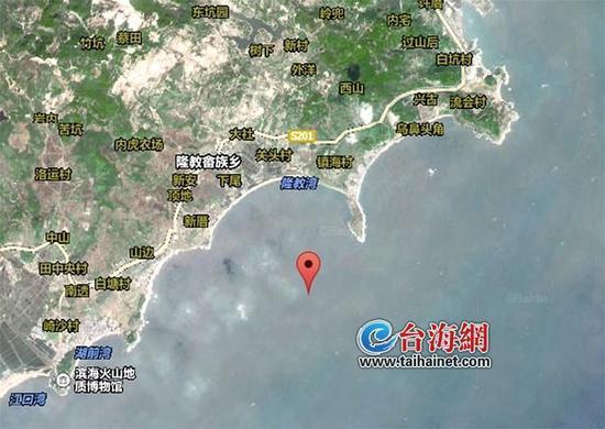 福建漳州附近海域遇大雾船触礁