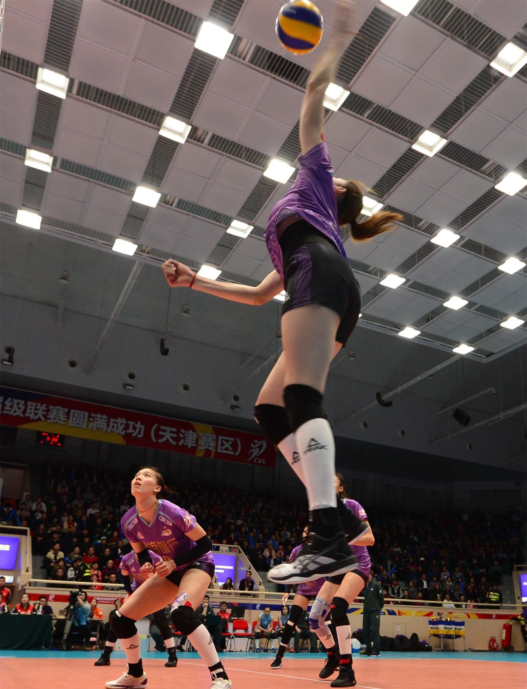 中国超级排球联赛女排半决赛第四回合 天津3比