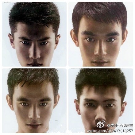 我剪得也是<em>毛寸</em>,怎么跟他?