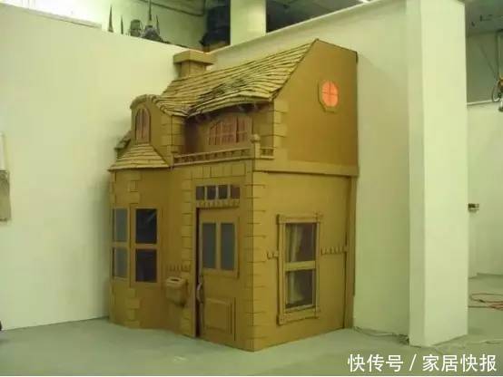 旧纸箱还可以这样玩:看我DIY纸箱变身孩子玩具