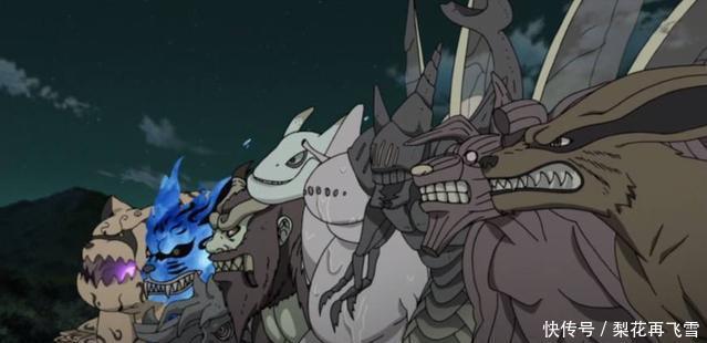 火影忍者:尾兽小时候原来长这样,守鹤最萌,十尾