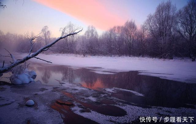 要热哭了？中国这城市现在温度不到20度甚至还下雪，号称中国冷极