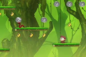 小猴跳香蕉,小猴跳香蕉小游戏,360小游戏-360
