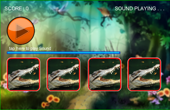 Wild Animals Sound Puzzle截图3