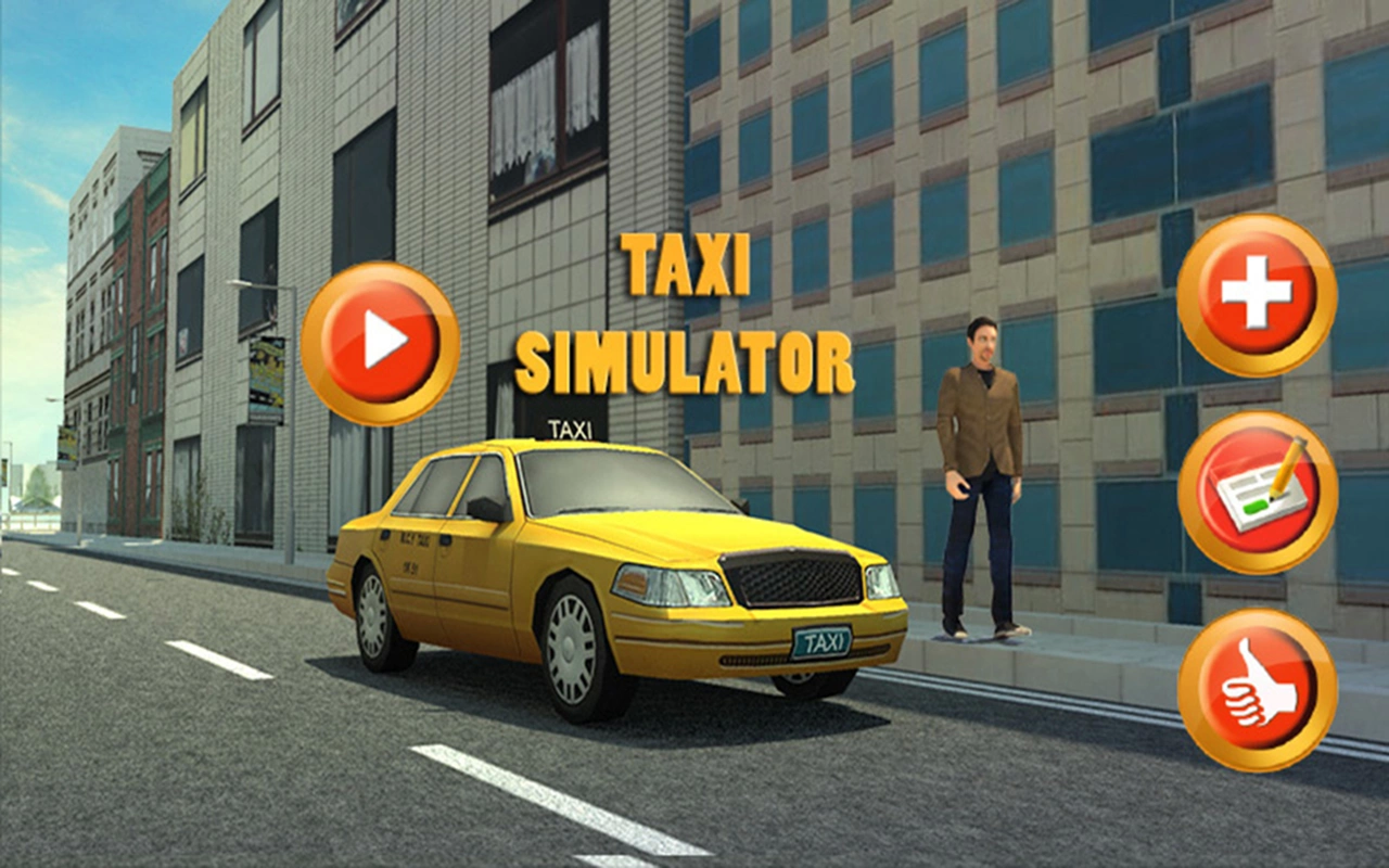 值班出租车司机的3D模拟器截图5