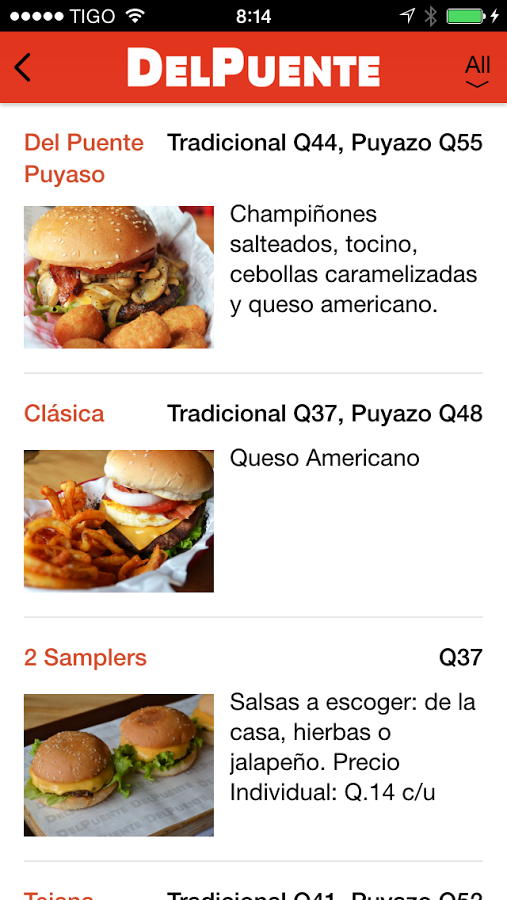 Hamburguesas Del Puente截图2