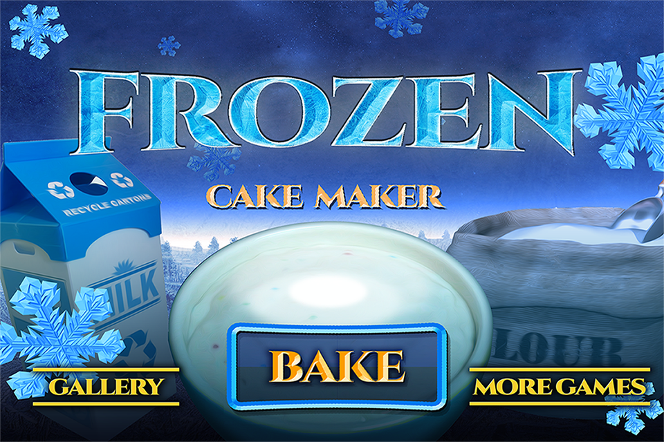 Winter Cake Maker Dessert Game截图9